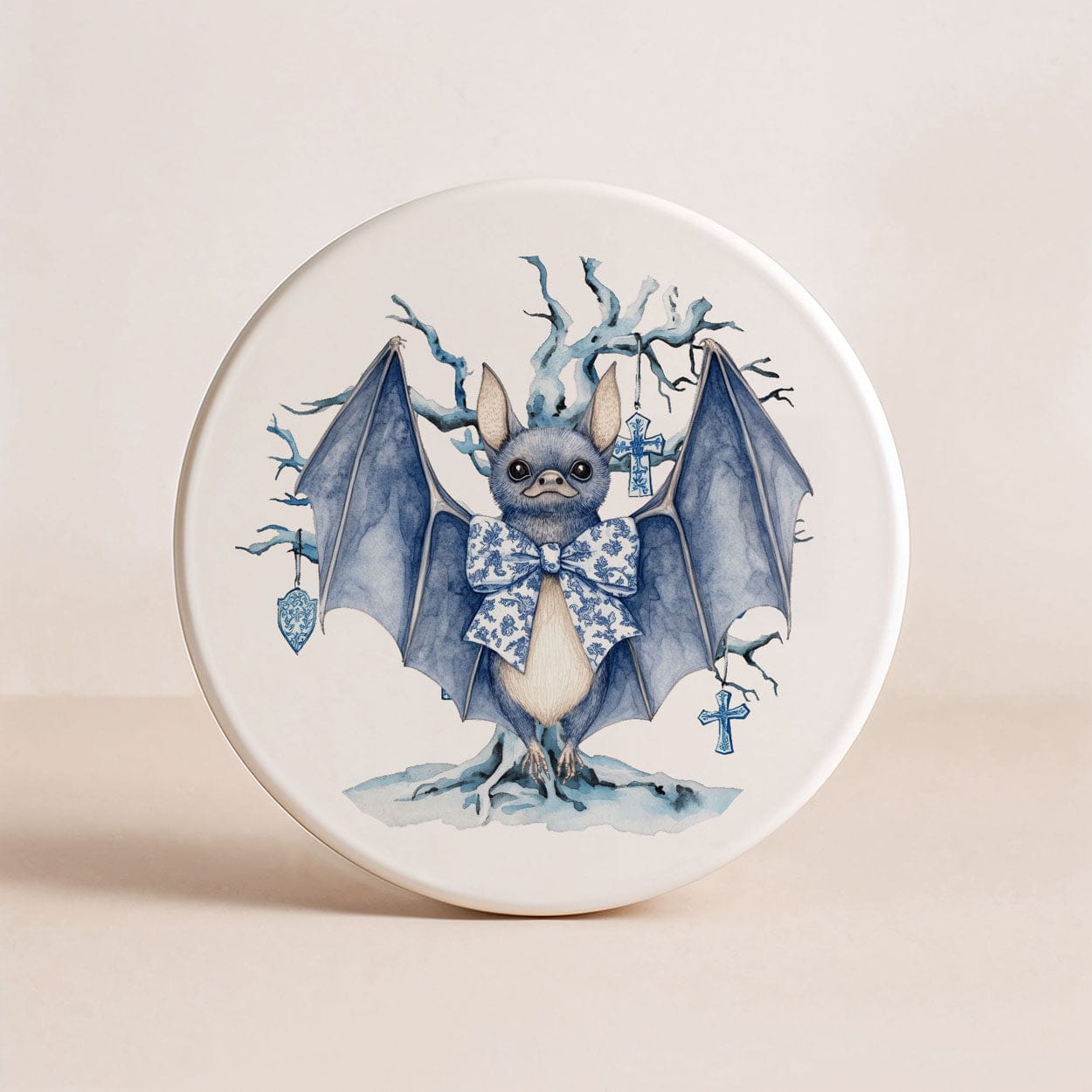 Gia Roma Coaster Chinoiserie Halloween Coasters