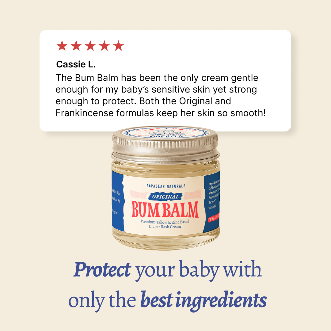 PapaBear Naturals Bum Balm - 2 oz (2 Pack)