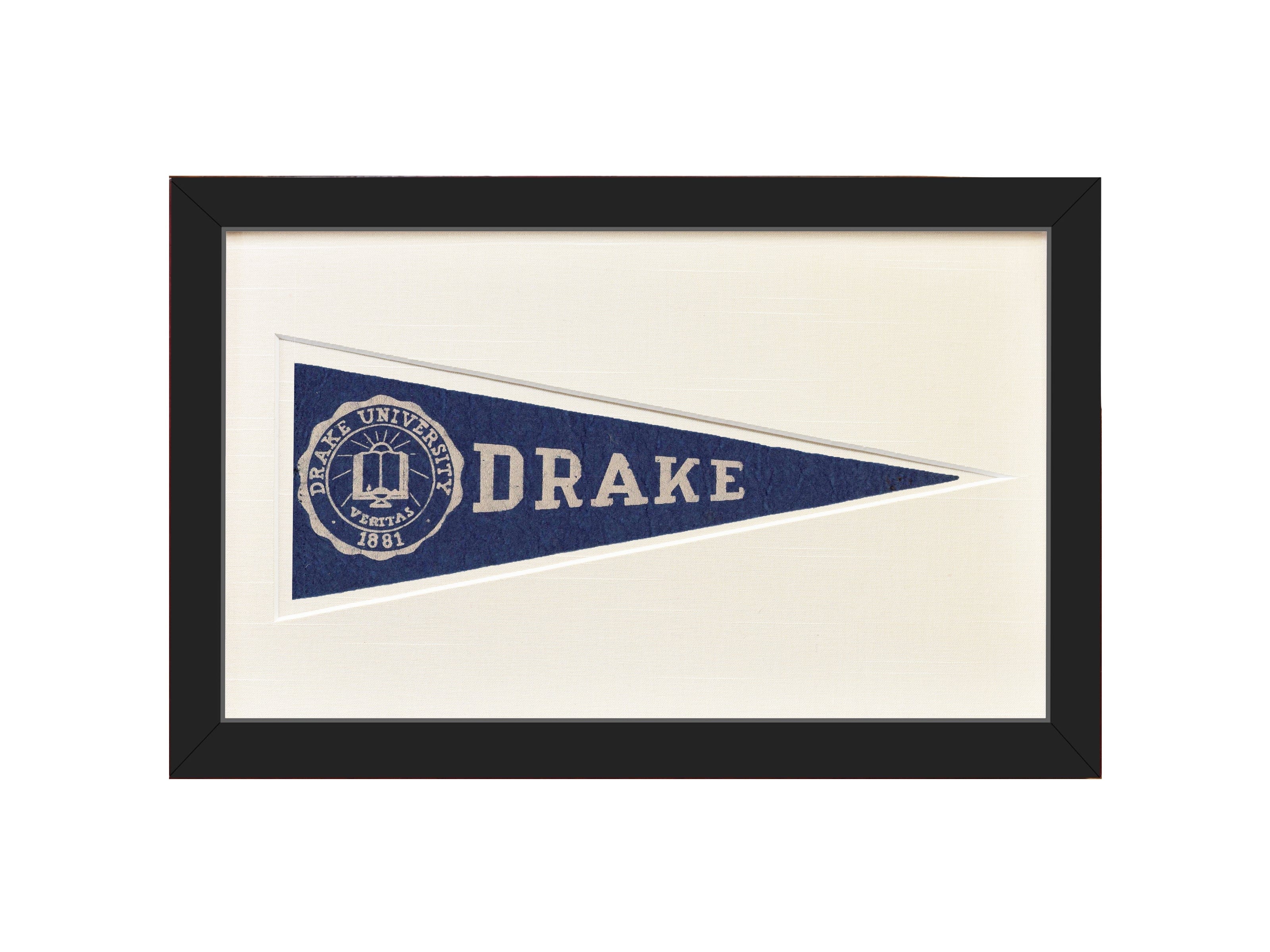 Vintage Drake University Hormel Pennant - My American Goods