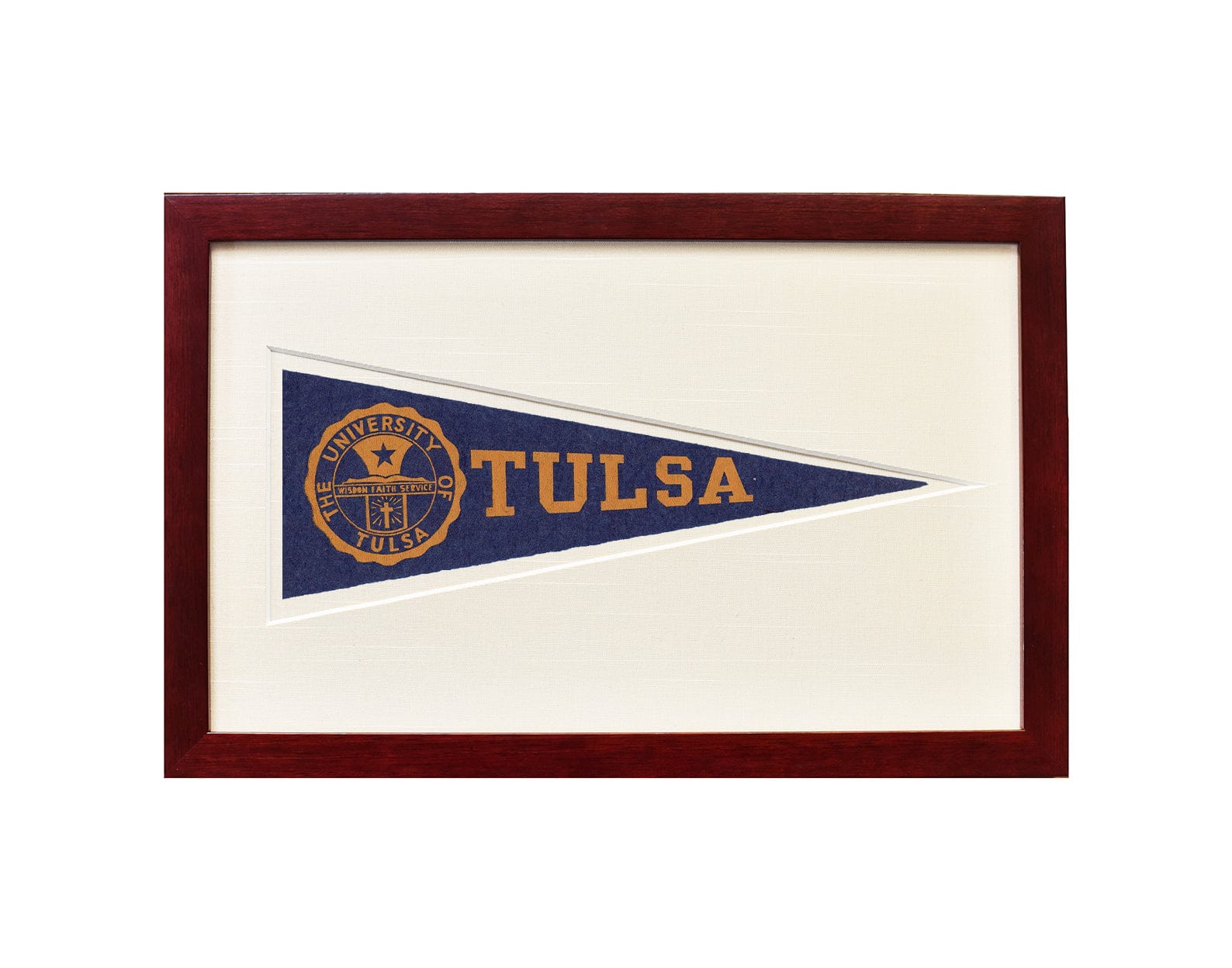 Vintage Tulsa University Hormel Pennant - My American Goods
