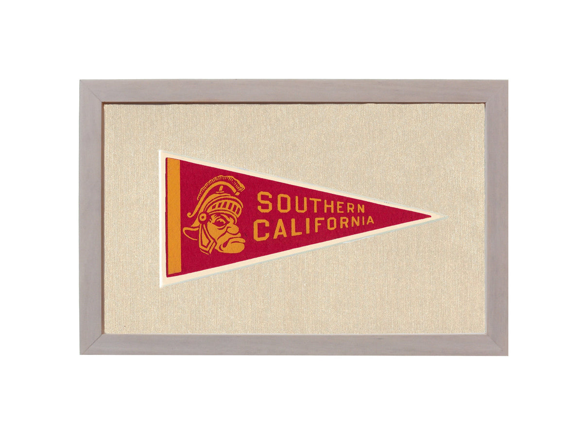 Americana Memories Vintage Pennants and Memorabilia Vintage University of Southern California Pennant