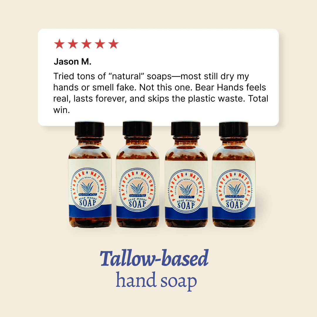 Bear Hands Soap - 1 oz (3 Pack) - My American Goods