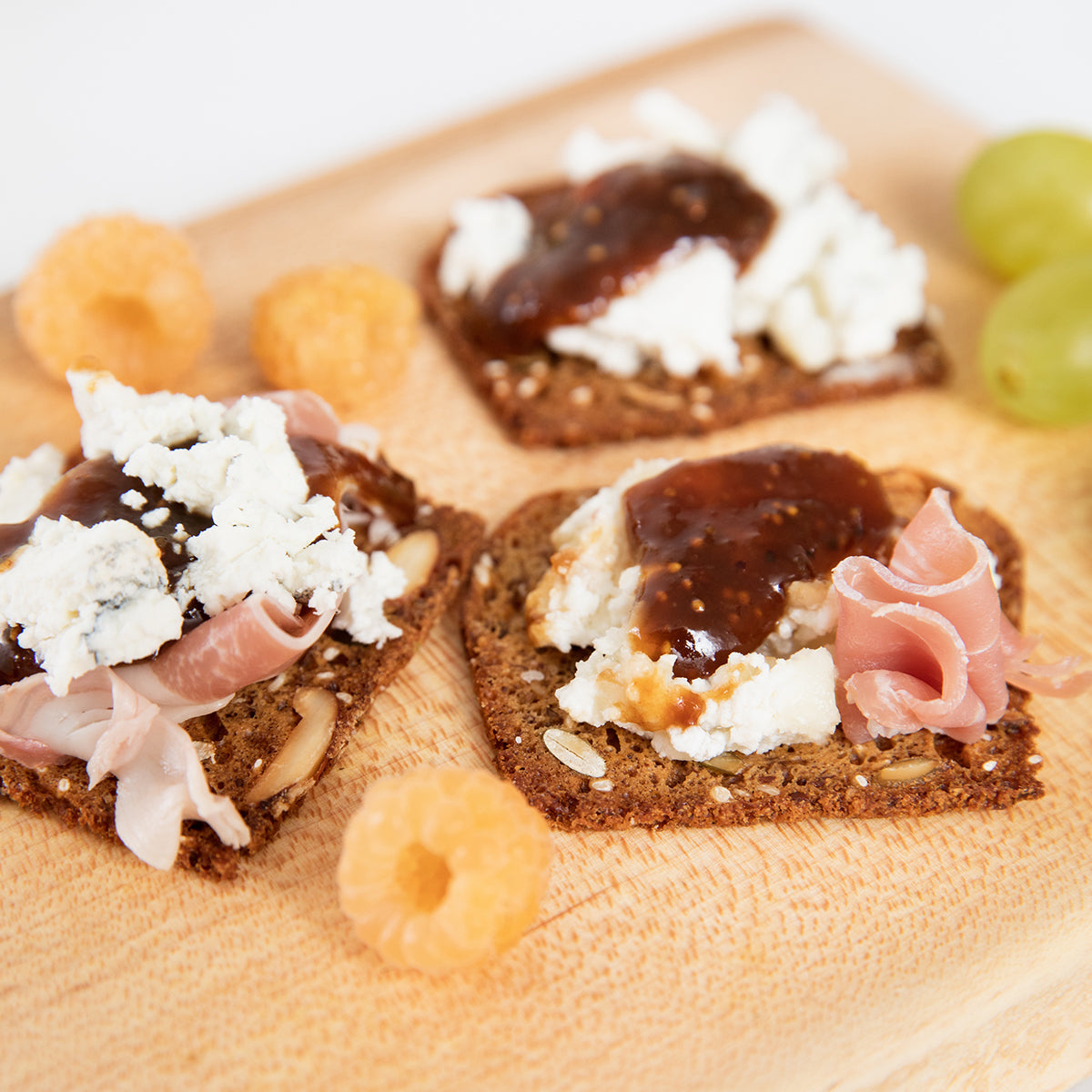 Caramelized Fig with Pear & Honey