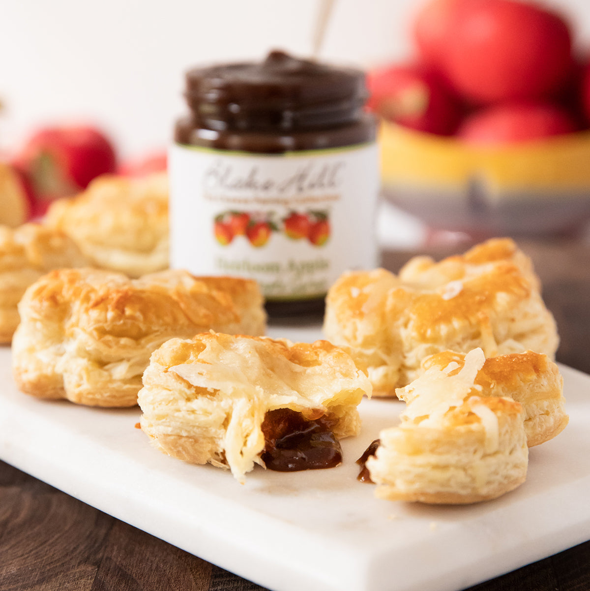 Heirloom Apple with Maple Syrup