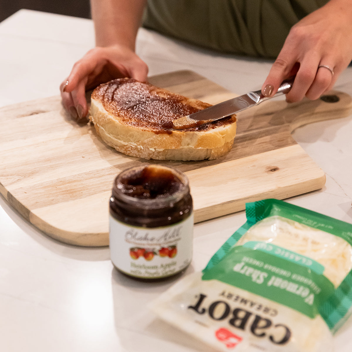 Heirloom Apple with Maple Syrup