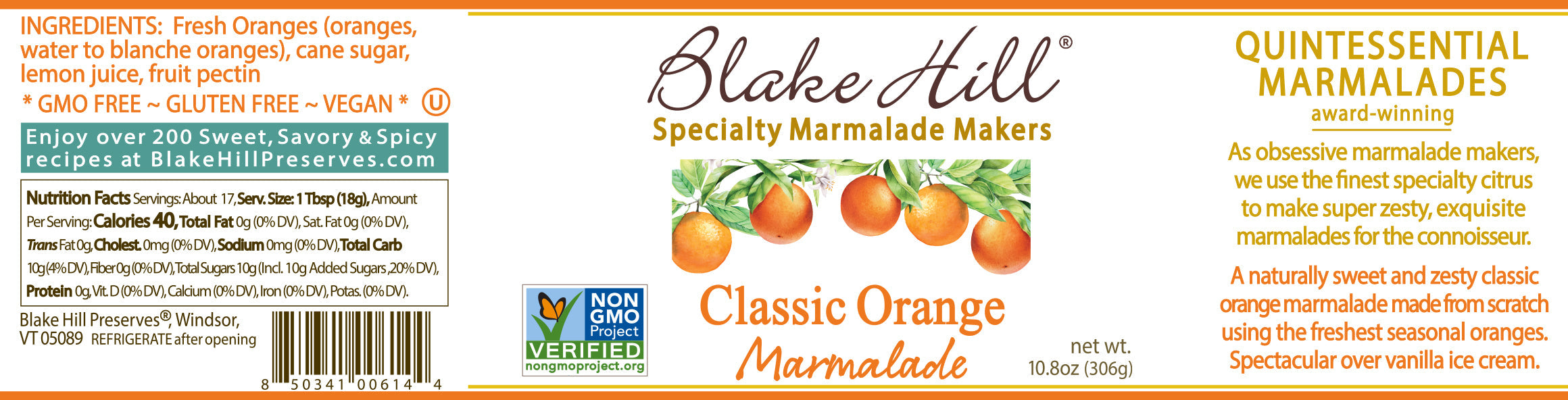 Classic Orange Marmalade
