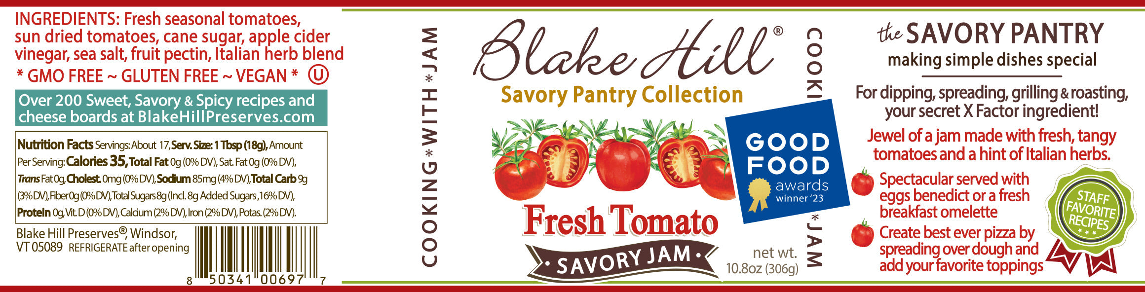 Fresh Tomato Savory Jam