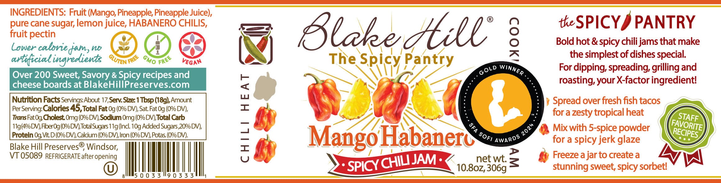 Blake Hill Preserves jam Mango Habanero