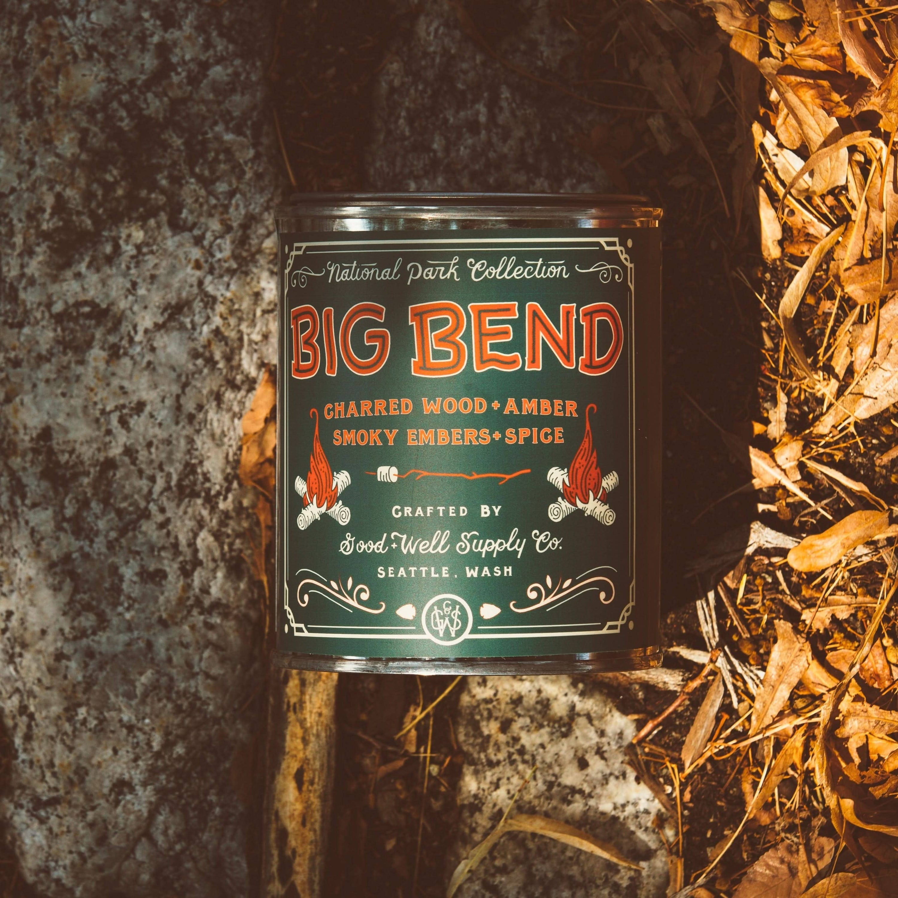 Good & Well Supply Co Candles Big Bend National Park Candle