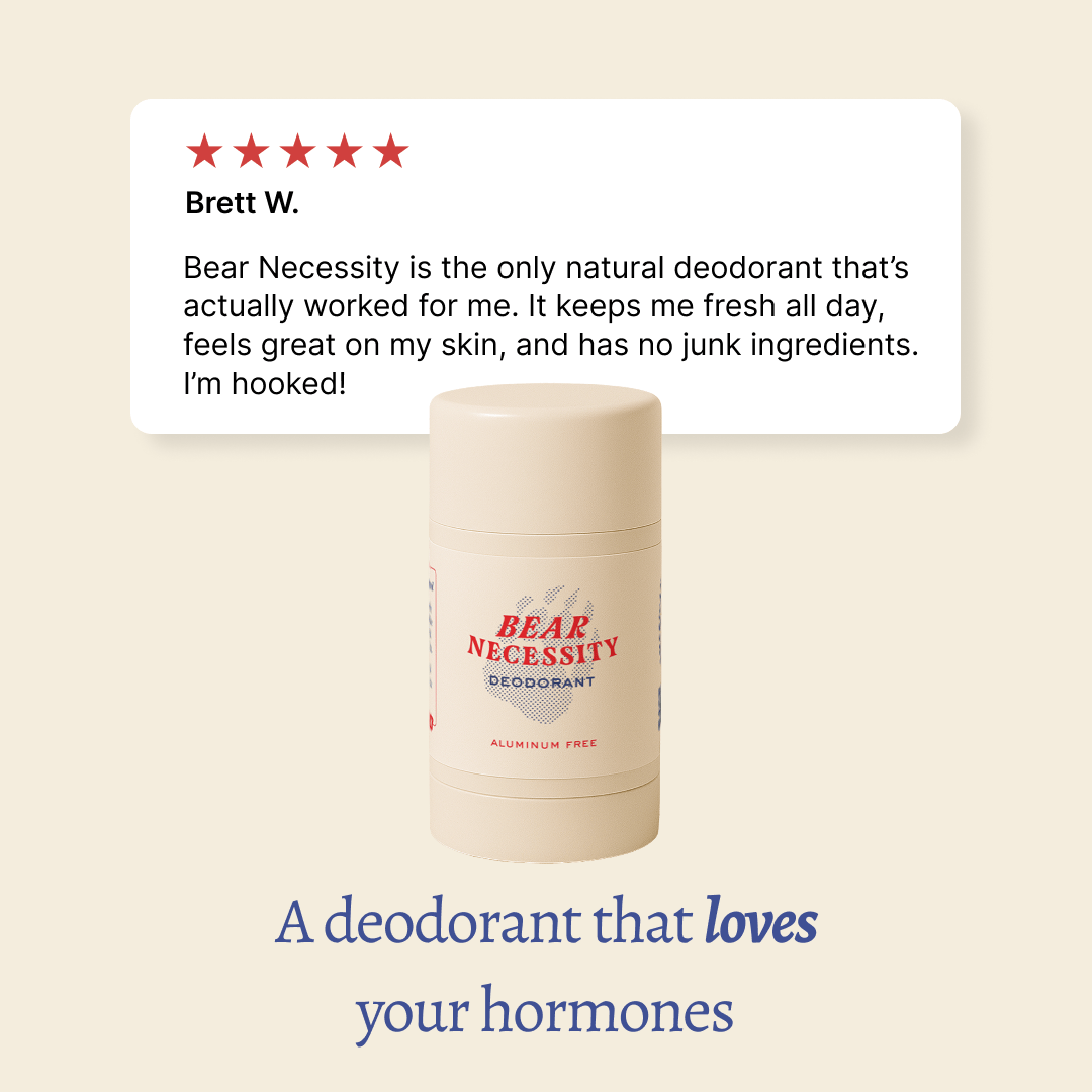 PapaBear Naturals Full Ingredient List Papabear - Bear Necessity Deodorant 2.6 oz