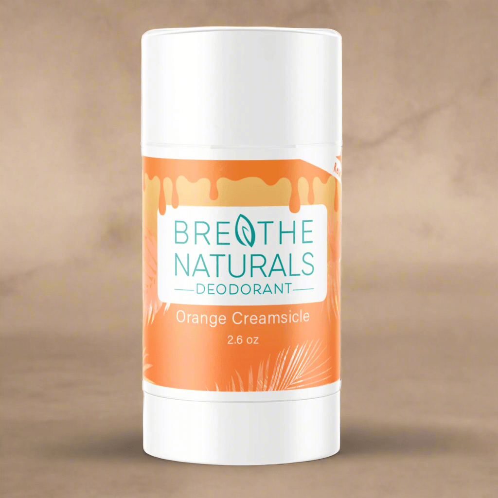 Deodorant stick with &