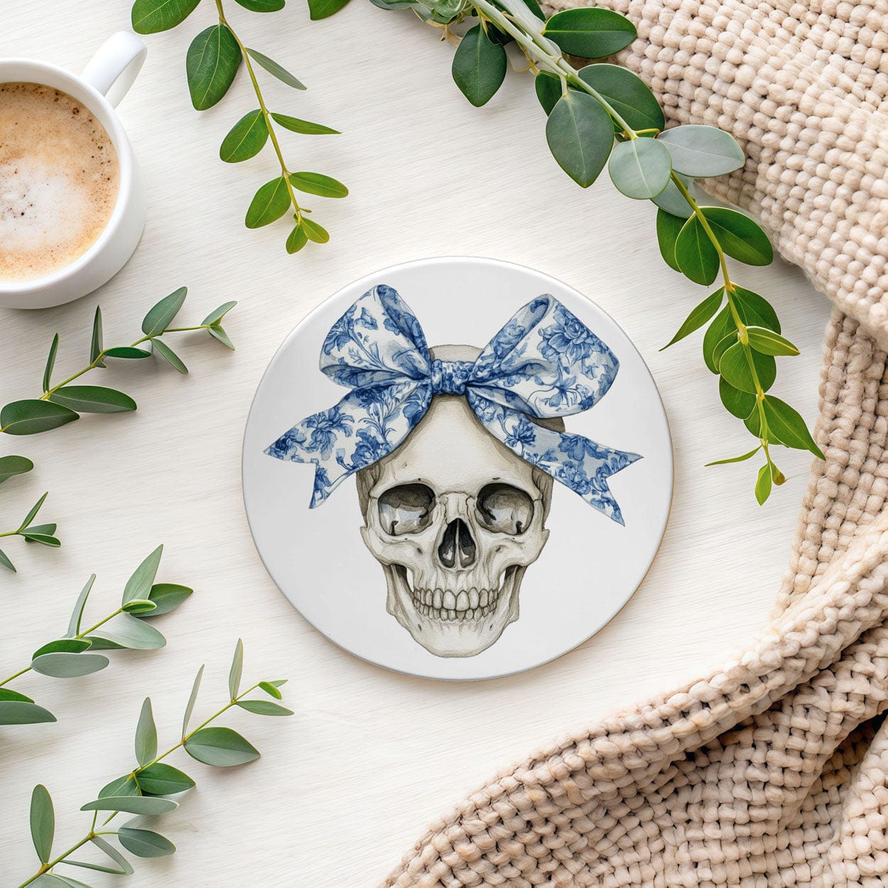 Gia Roma Coaster Chinoiserie Halloween Coasters