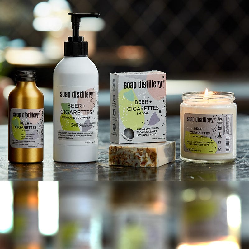 Beer + Cigarettes Bar Soap - My American Goods