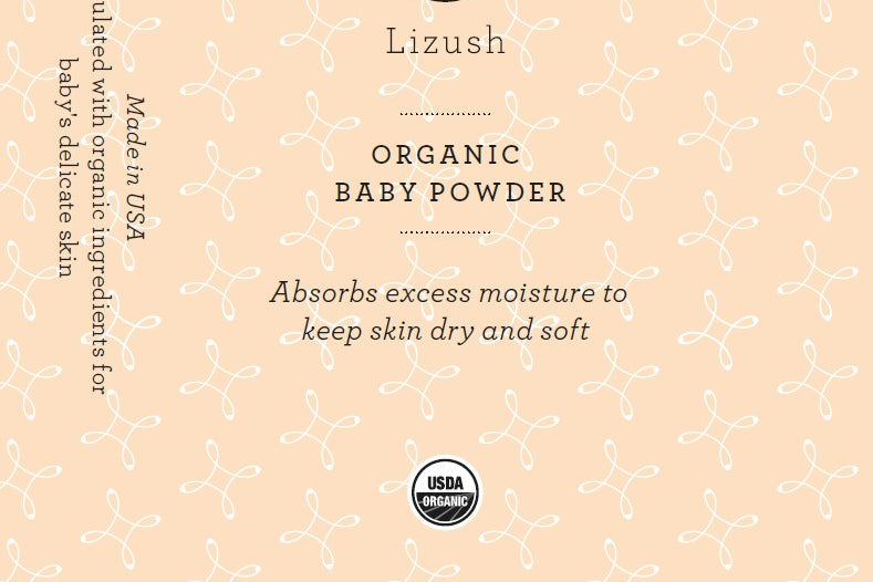 ORGANIC BABY POWDER - Talc Free - My American Goods