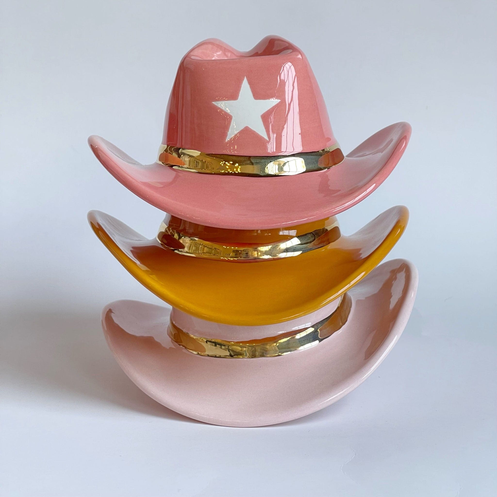 Ruby Clay Company Monogrammed Cowboy Hat