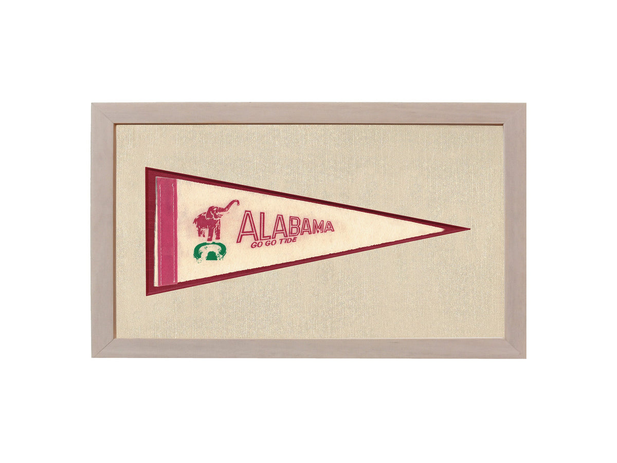 Vintage University of Alabama Pennant