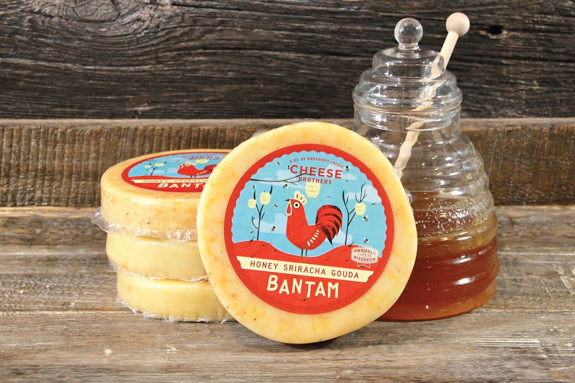 Cheese Brothers, Inc. Gouda Cheese Honey Sriracha Gouda