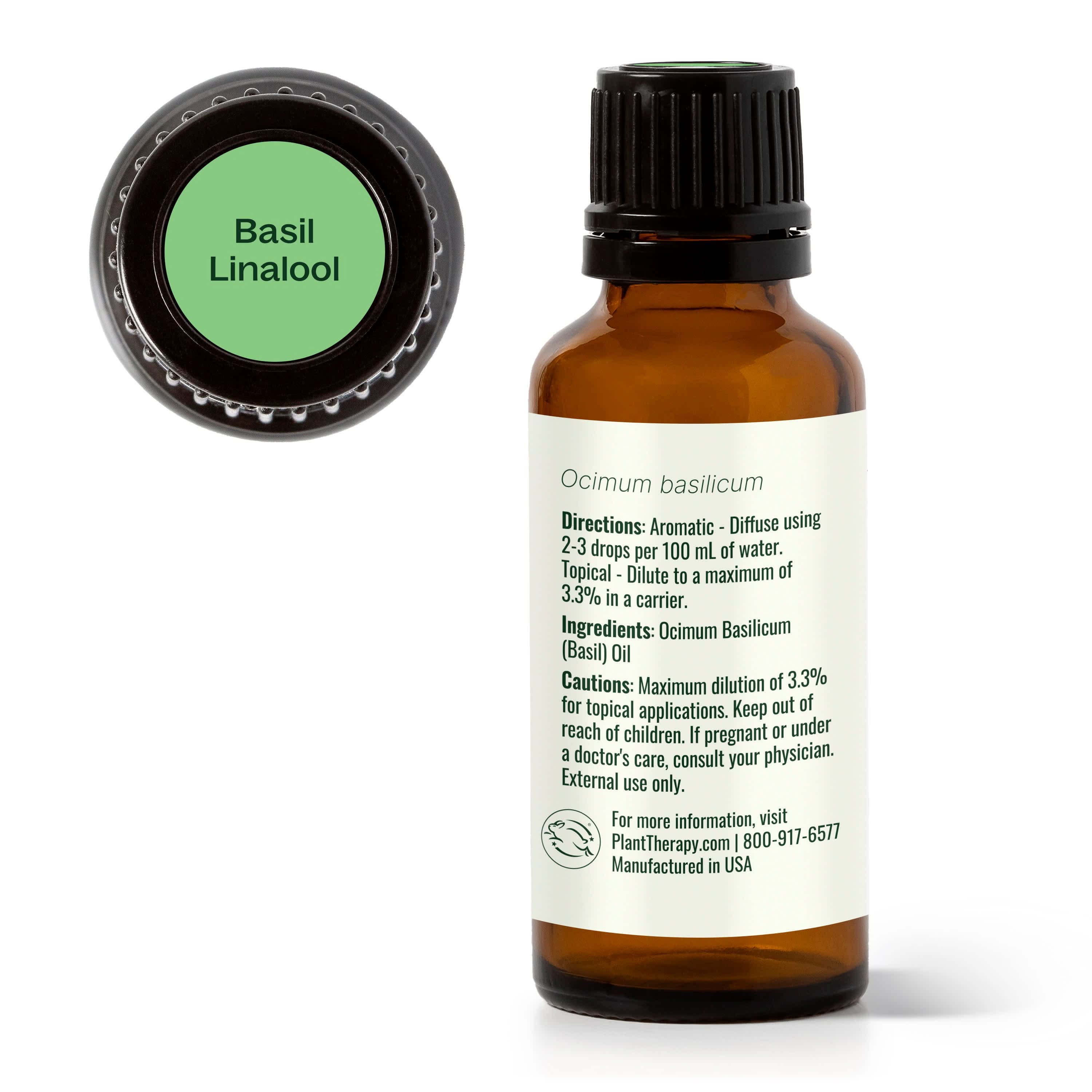 Basil Linalool Essential Oil - My American Goods