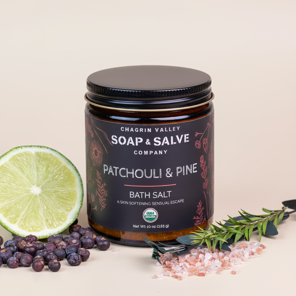 Bath Salt: Patchouli Pine