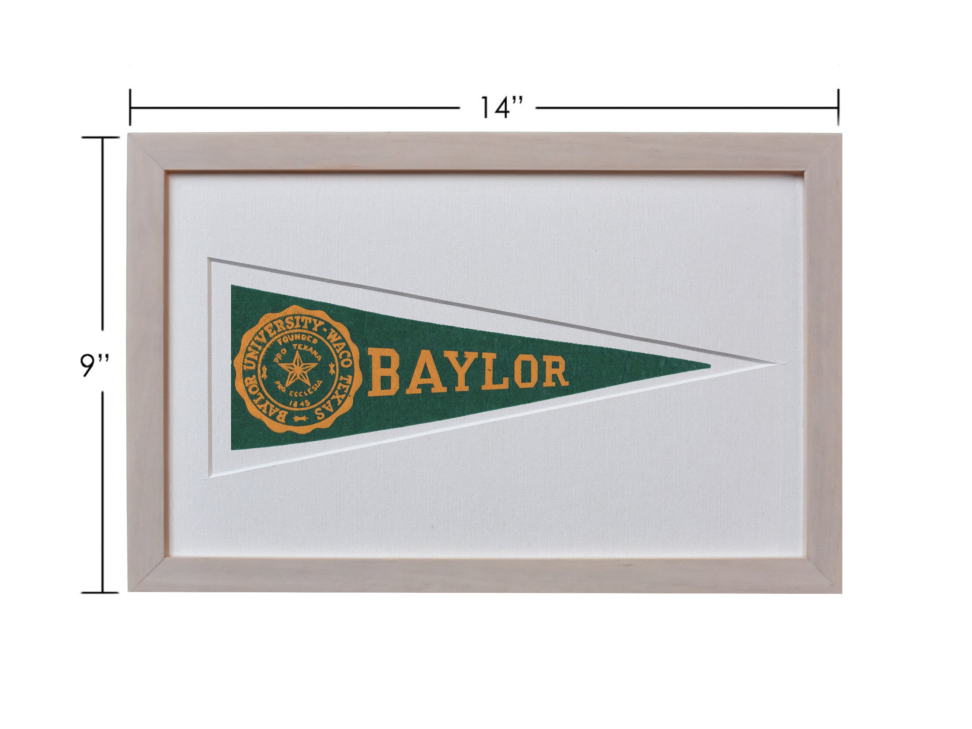 Vintage Baylor Hormel Pennant