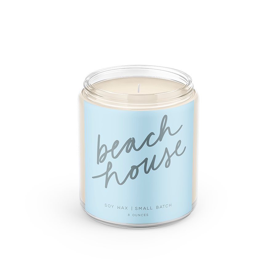 Beach House - 8oz Soy Candle - My American Goods