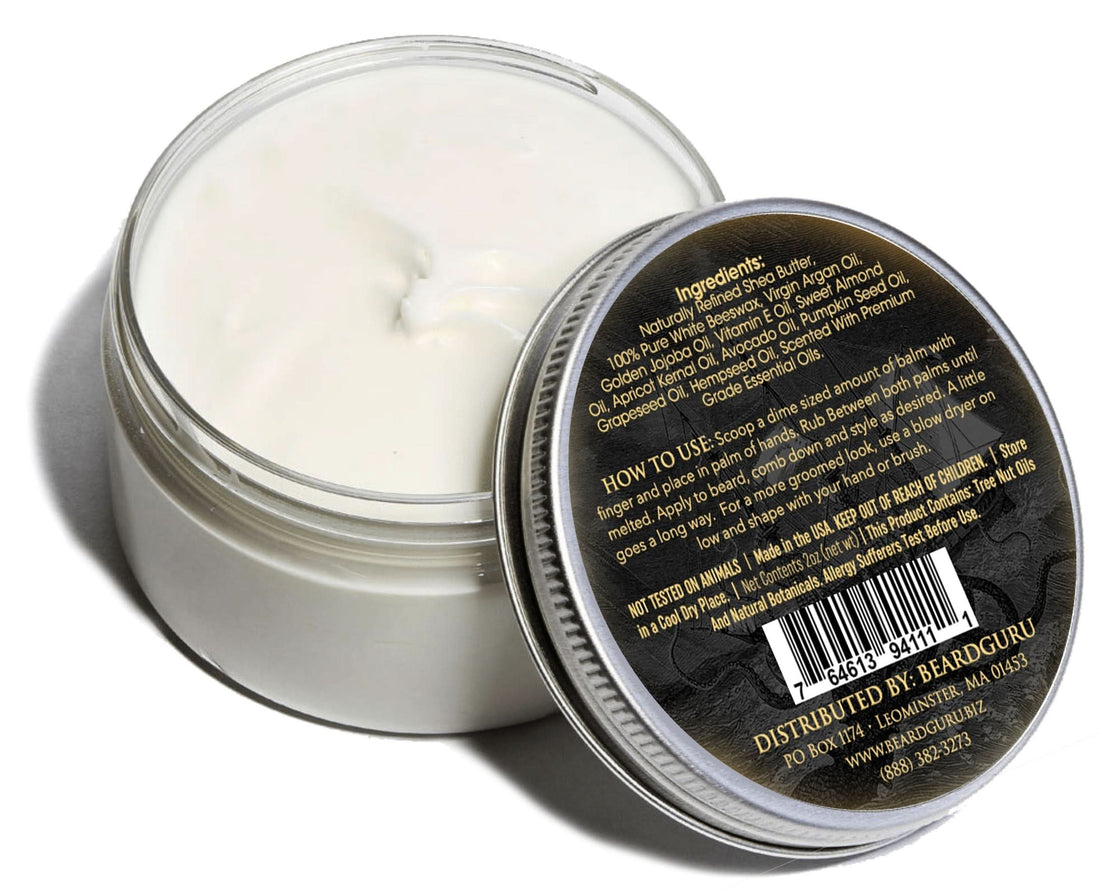 BeardGuru Rum Beard Balm - My American Goods