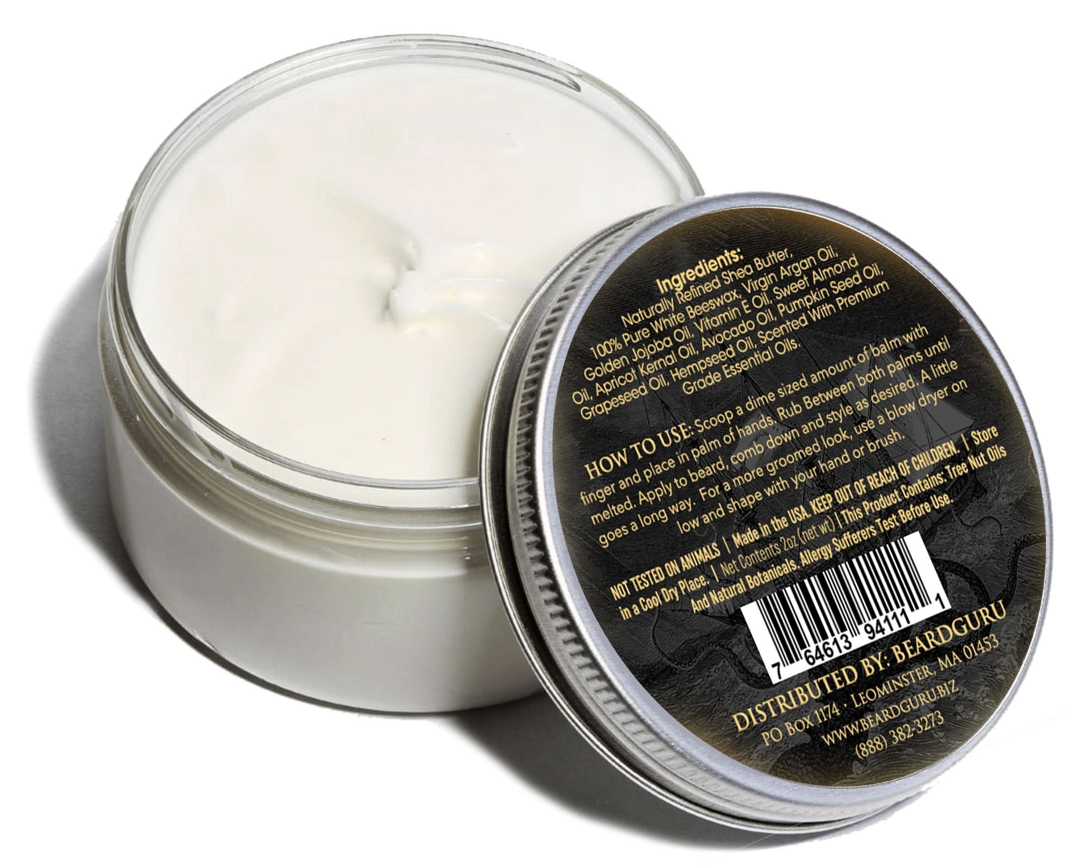 BeardGuru Rum Beard Balm - My American Goods