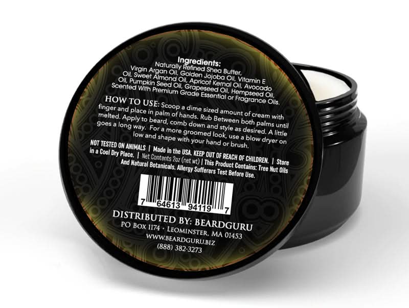BeardGuru Smooth Whiskey Beard Cream - My American Goods