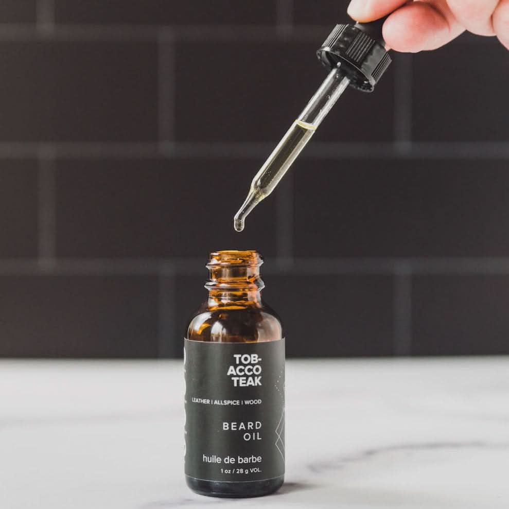 Tobacco Teak Beard Oil - My American Goods