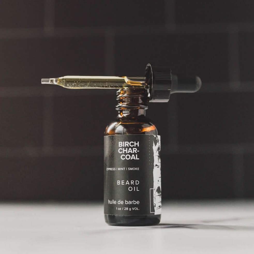 Birch Charcoal Beard Oil - My American Goods