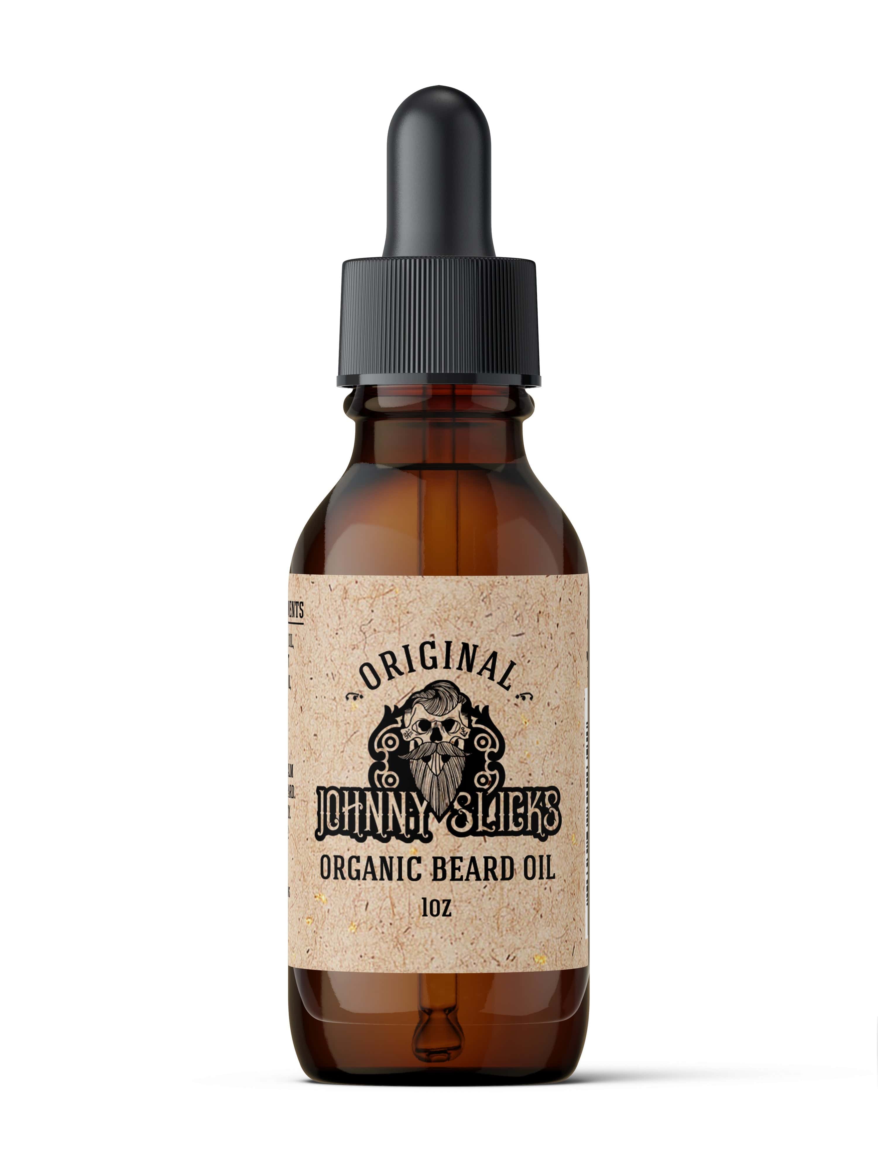 Johnny Slicks Beard Oil Organic Beard Oil