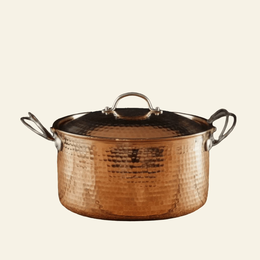 Sertodo Pots & Pans Beautiful and Big Copper Dutch Ovens