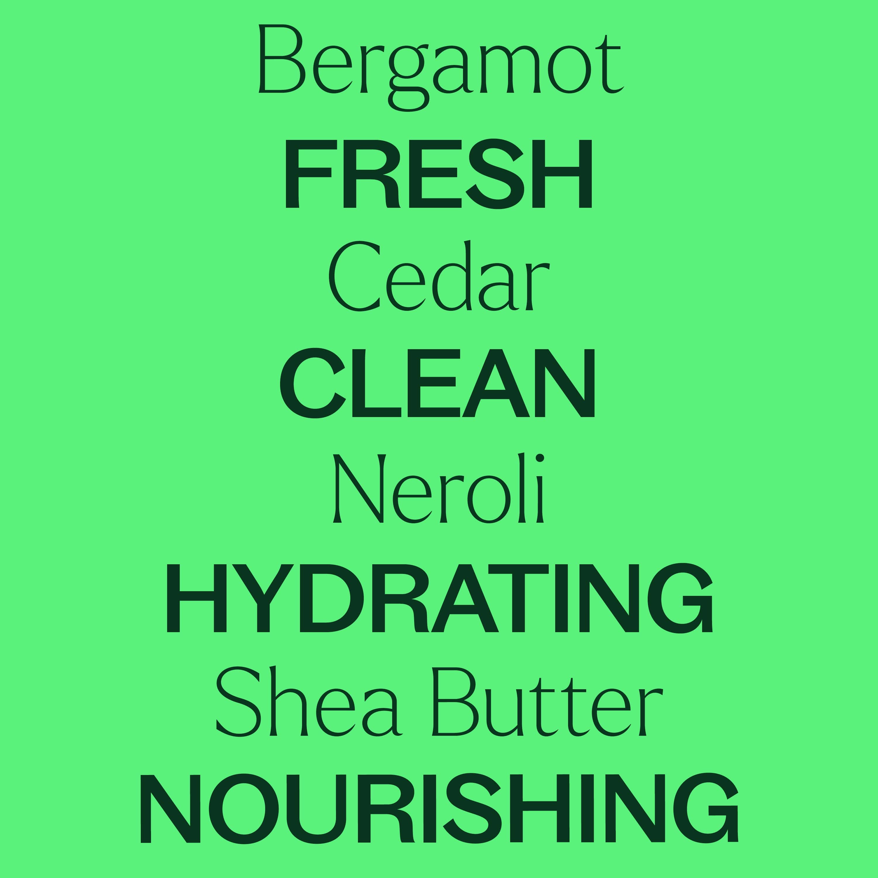 Bergamot Cedar Body Cream - My American Goods