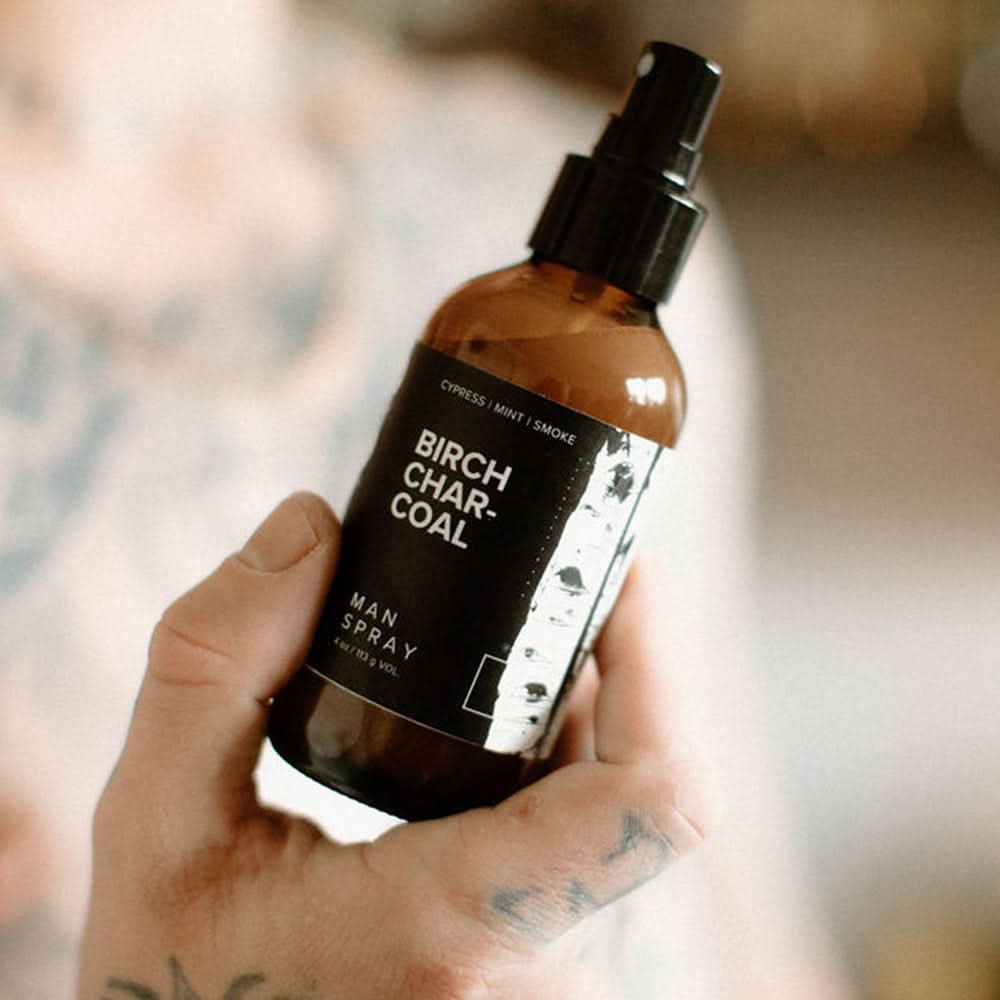 Birch Charcoal Man Spray - My American Goods