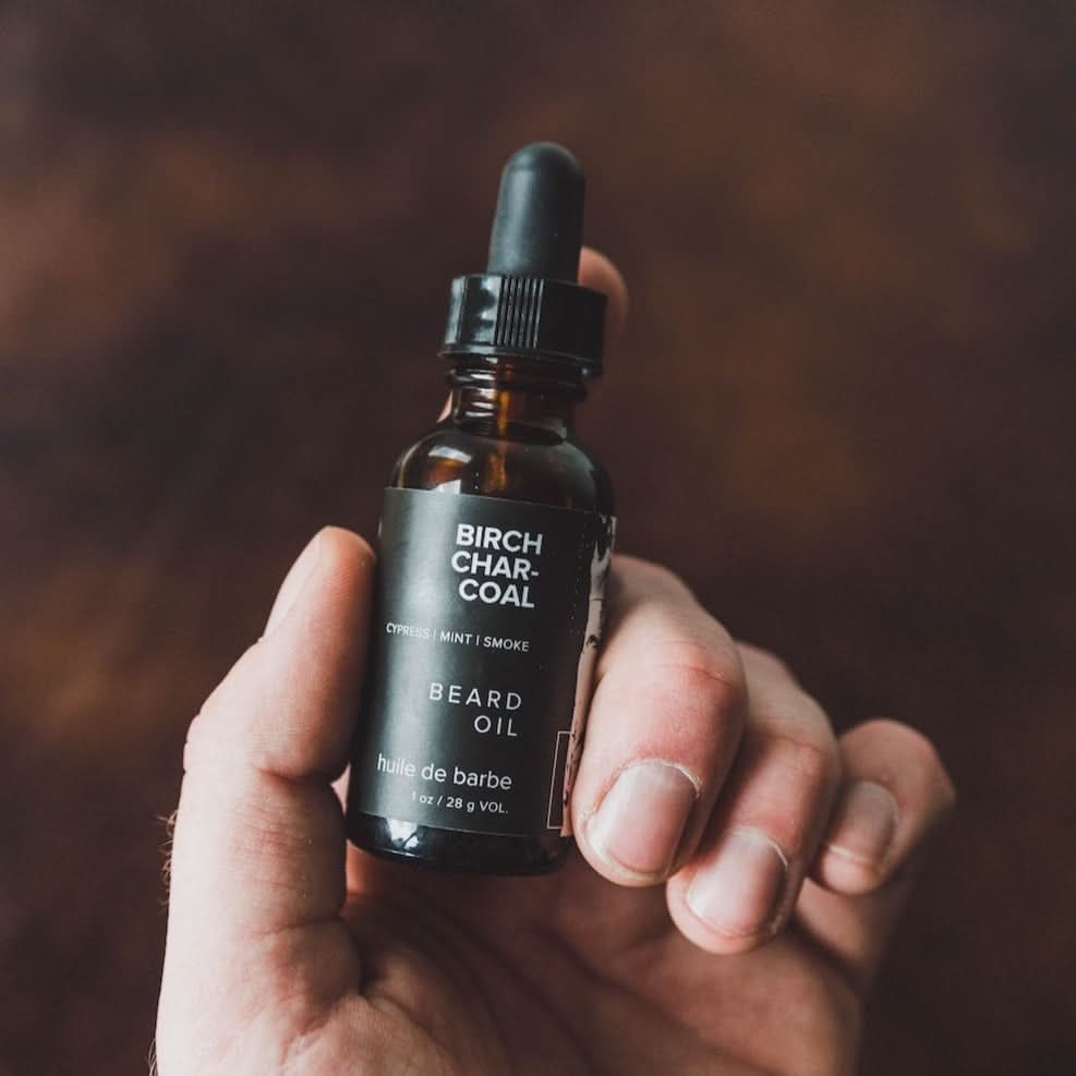 Birch Charcoal Beard Oil - My American Goods