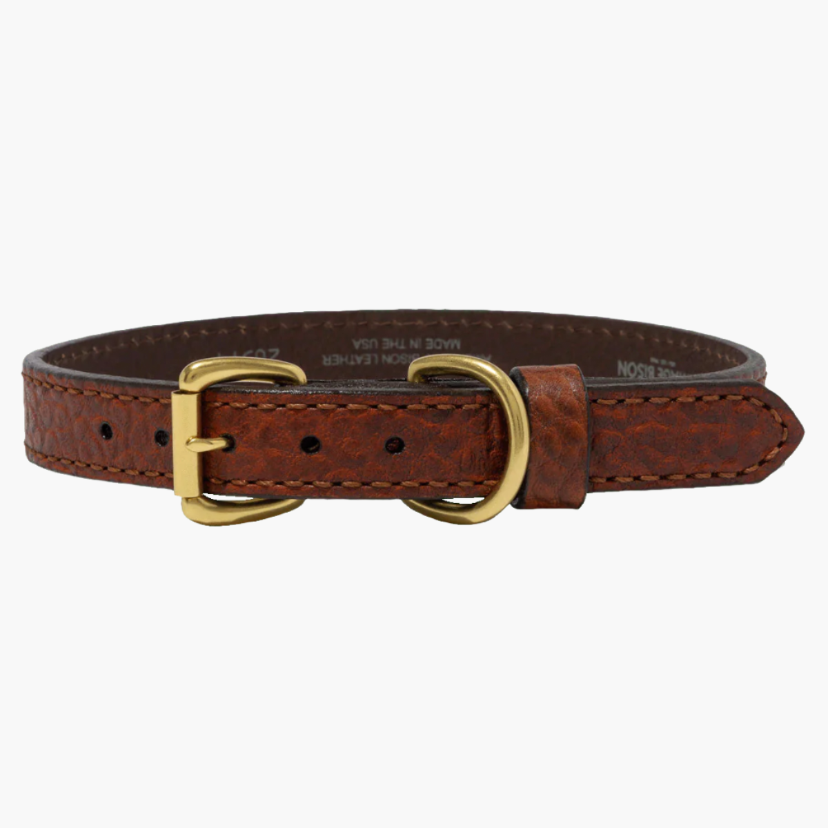 Bison Dog Collar | 3/4" Width