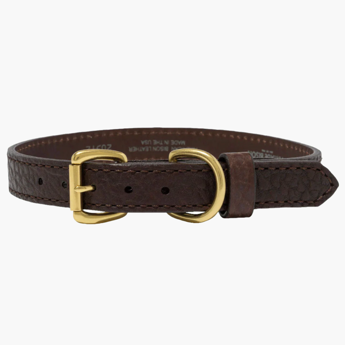 Bison Dog Collar | 3/4" Width