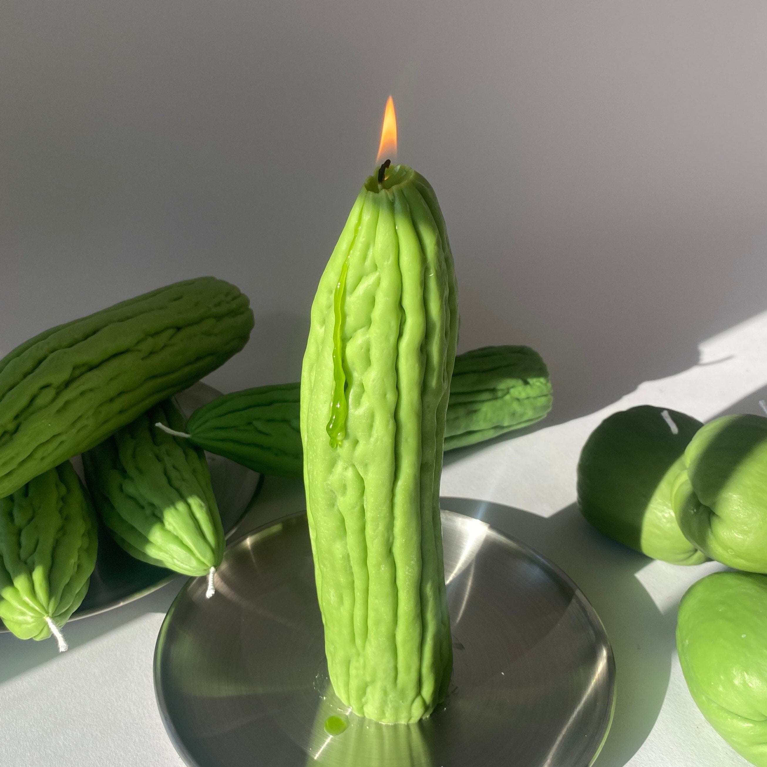 Scandles Farmers Markets Green / Melon / Single Bitter Melon Bitter Melon Candle