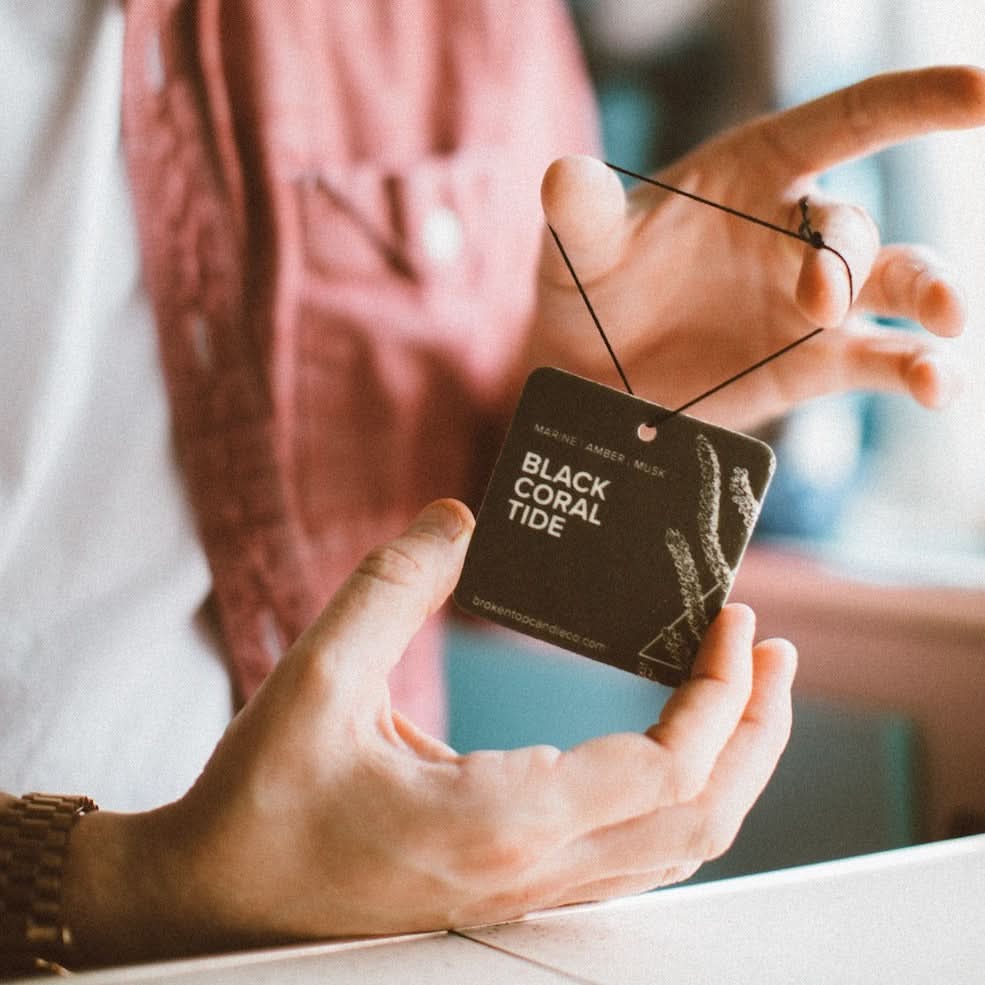 Black Coral Tide Car Freshener - My American Goods