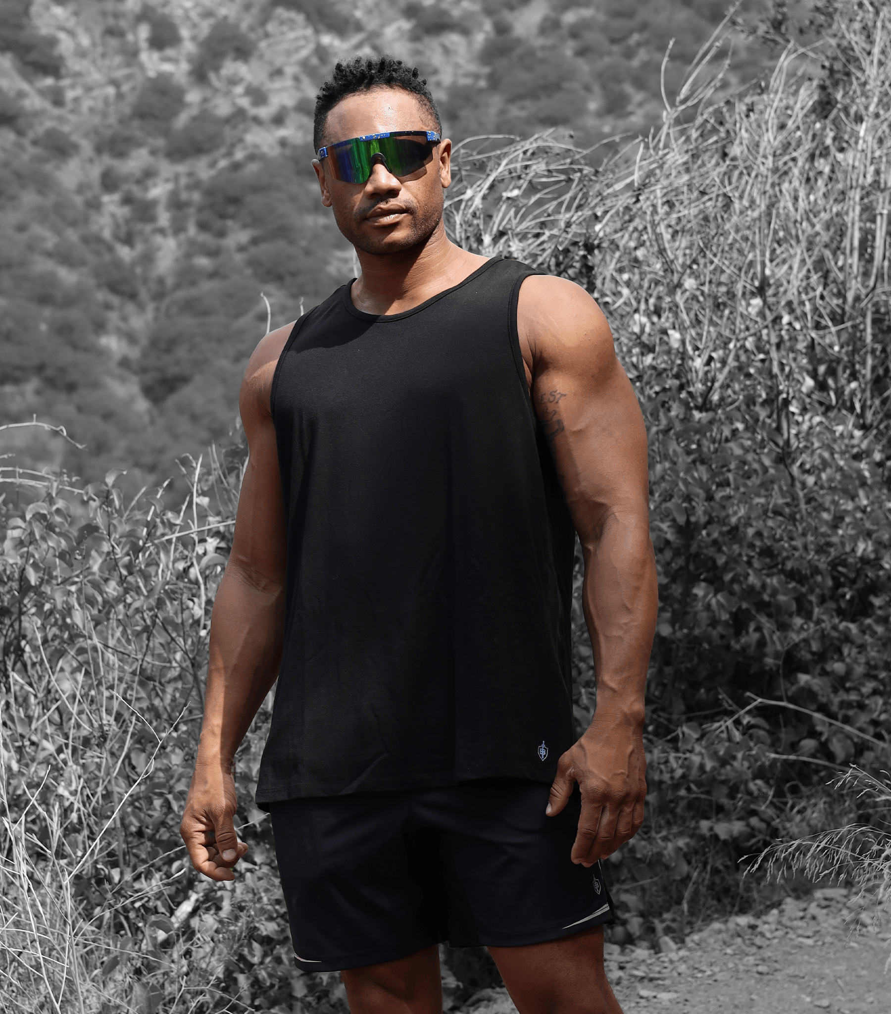 Bamtech Tanks Eucalyptus Performance Tank - Black