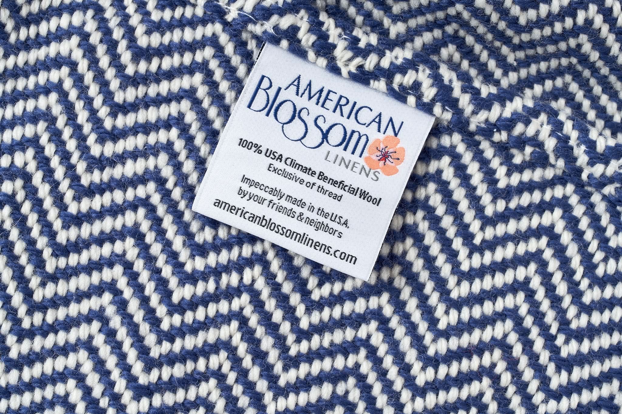 Chevron Pattern Soft Wool Throw Size Blanket - My American Goods