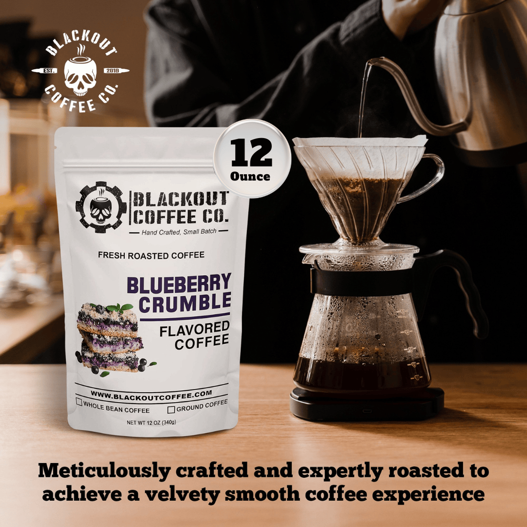 Blackout Coffee Co Coffee Blueberry Crumble Flavored Coffee