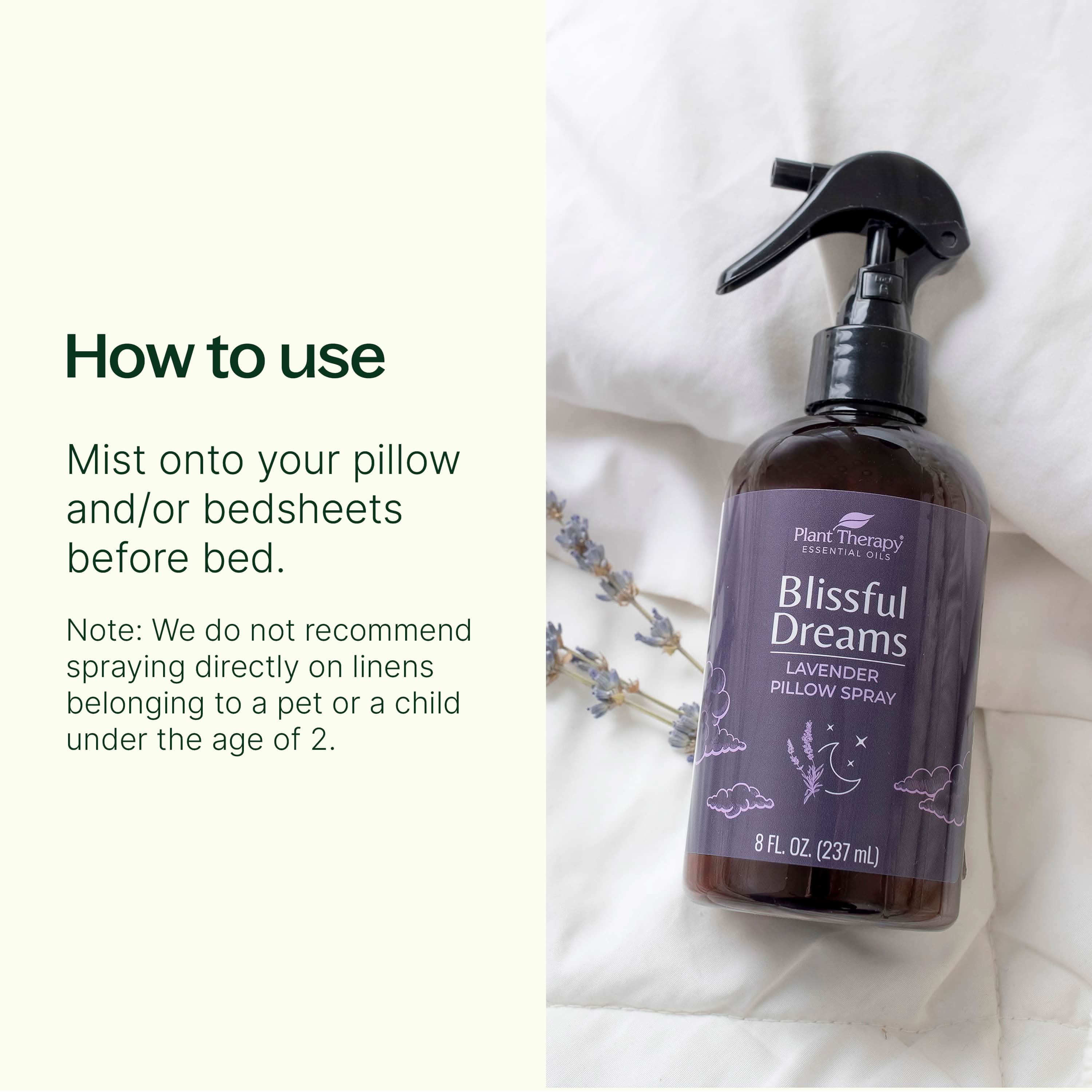 Blissful Dreams Lavender Pillow Spray - My American Goods