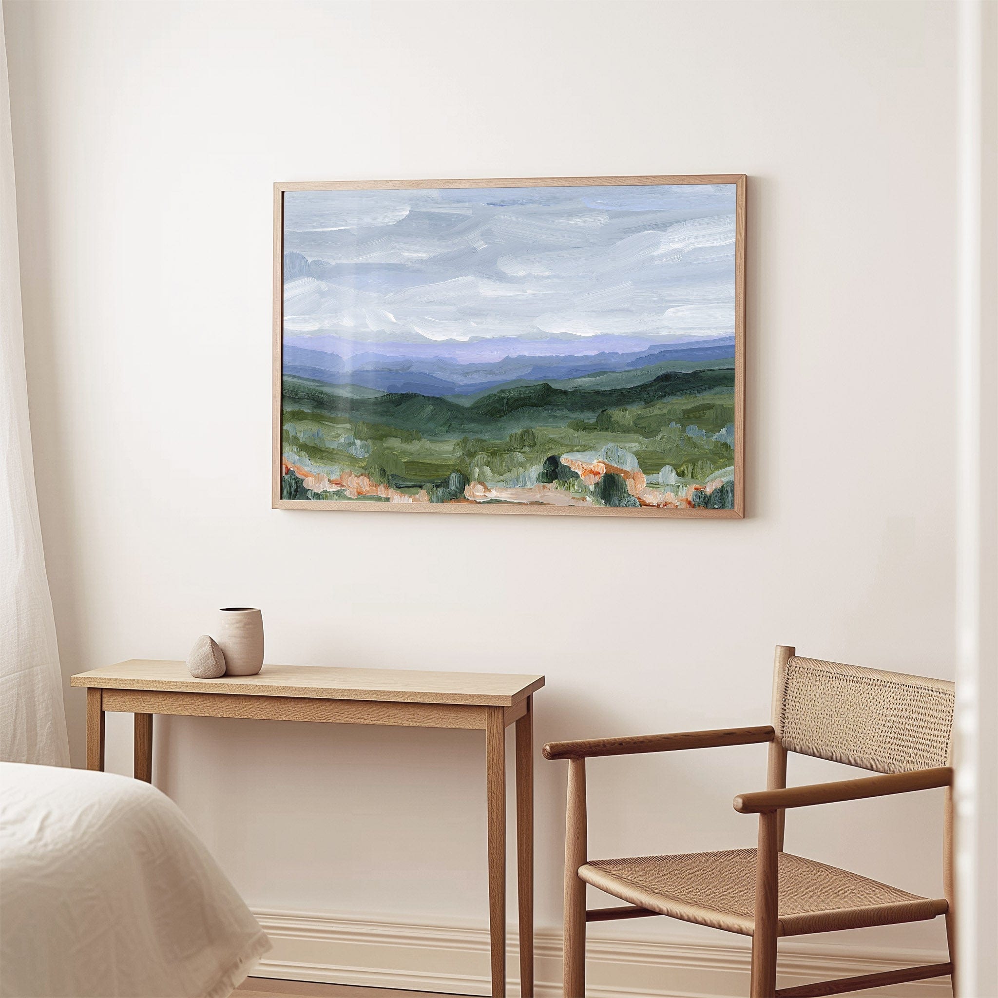 Katie Garrison Art Print "Blue Ridge" Art Print