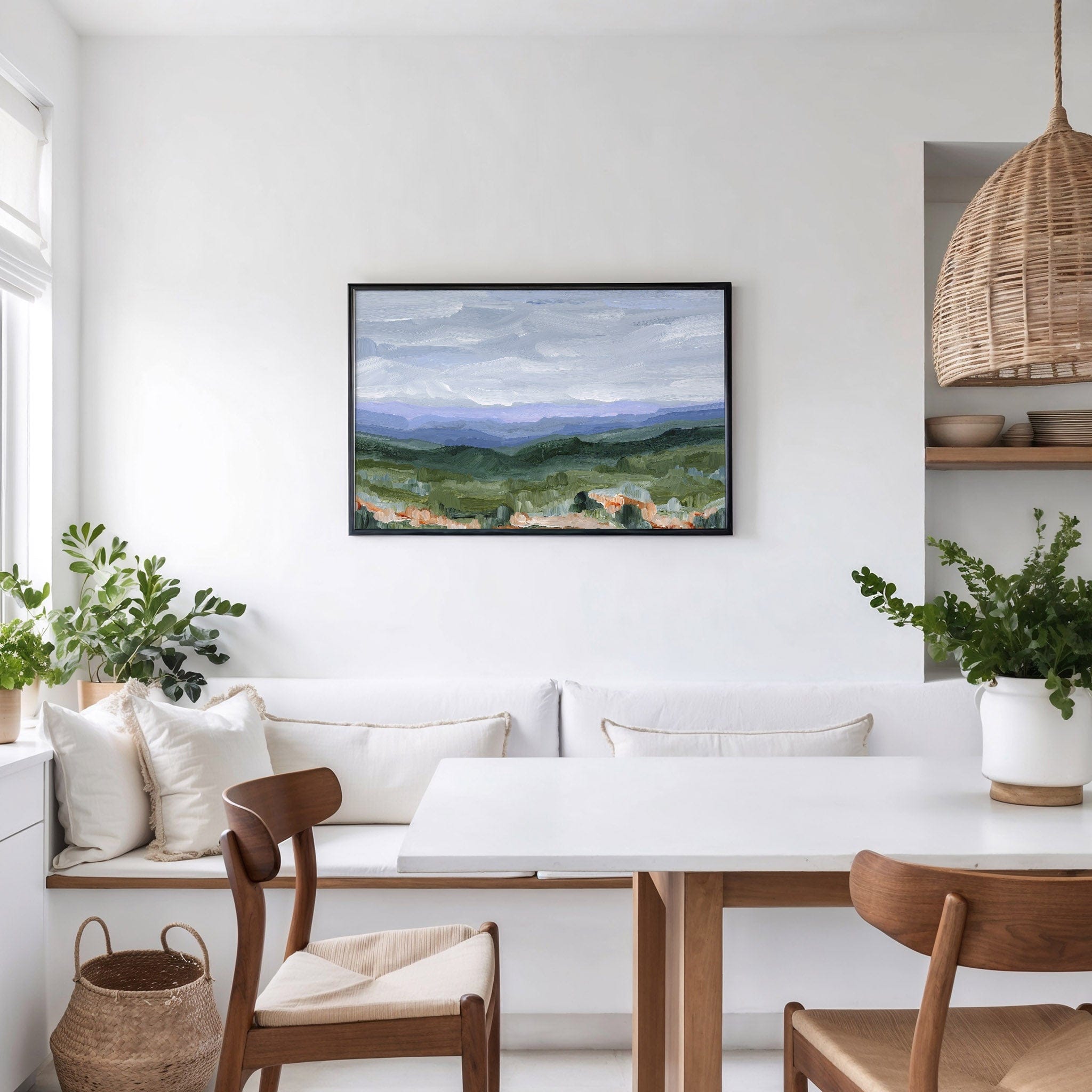 Katie Garrison Art Print "Blue Ridge" Art Print