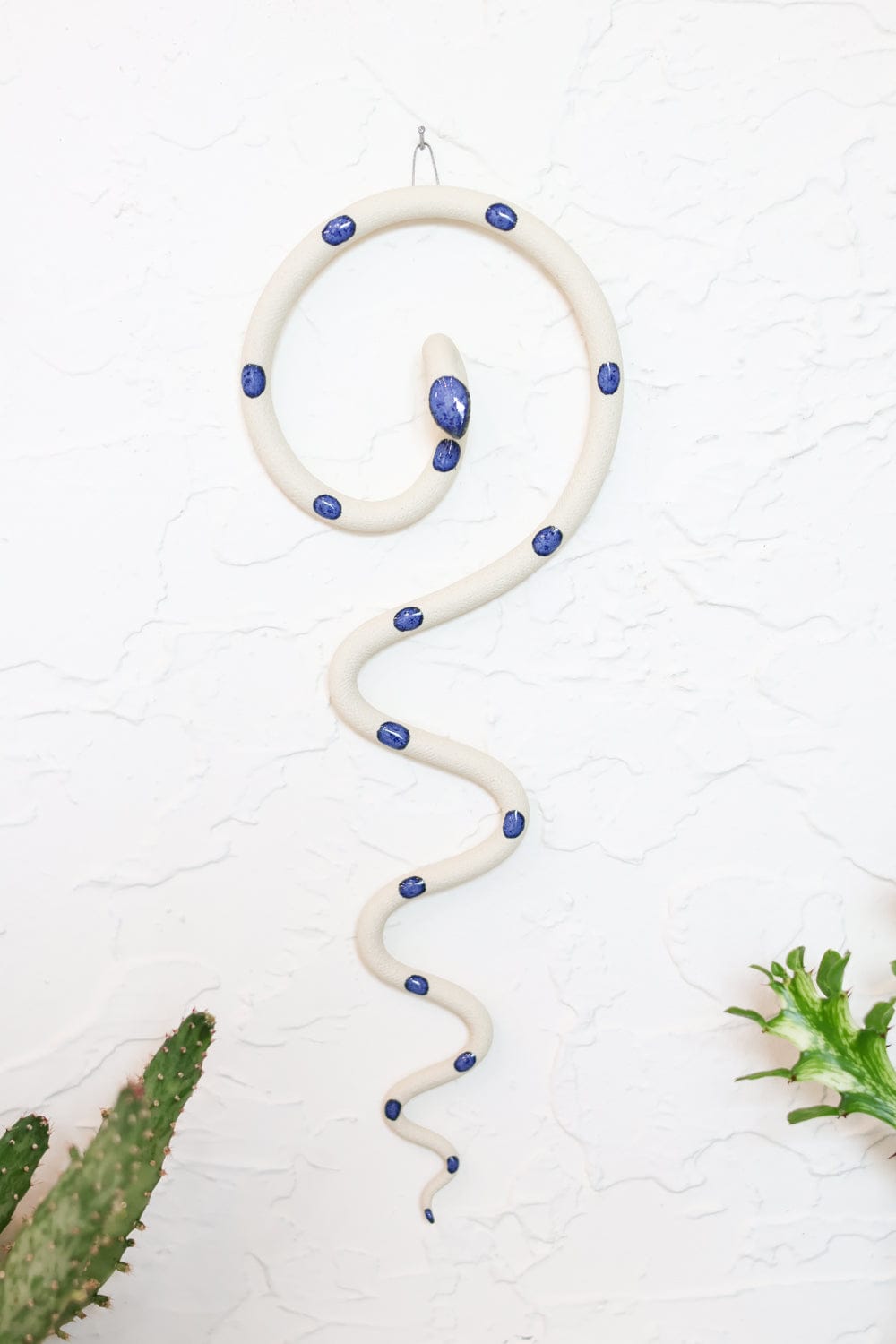 Medium Ceramic Wall Snake - My American Goods