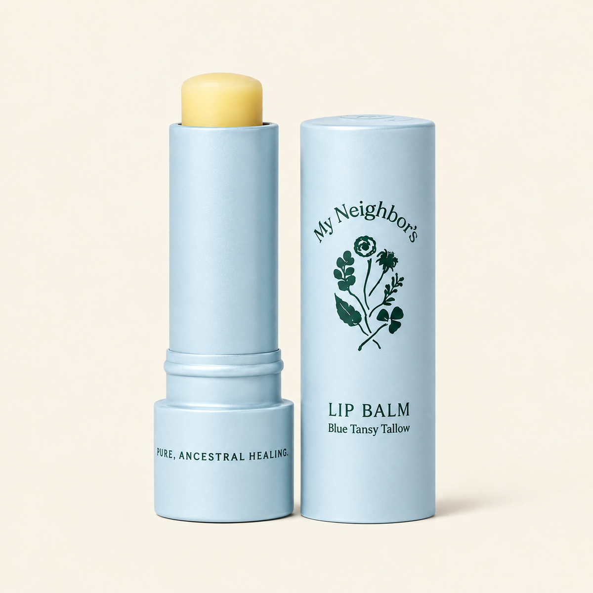Blue Tansy Tallow Lip Balm