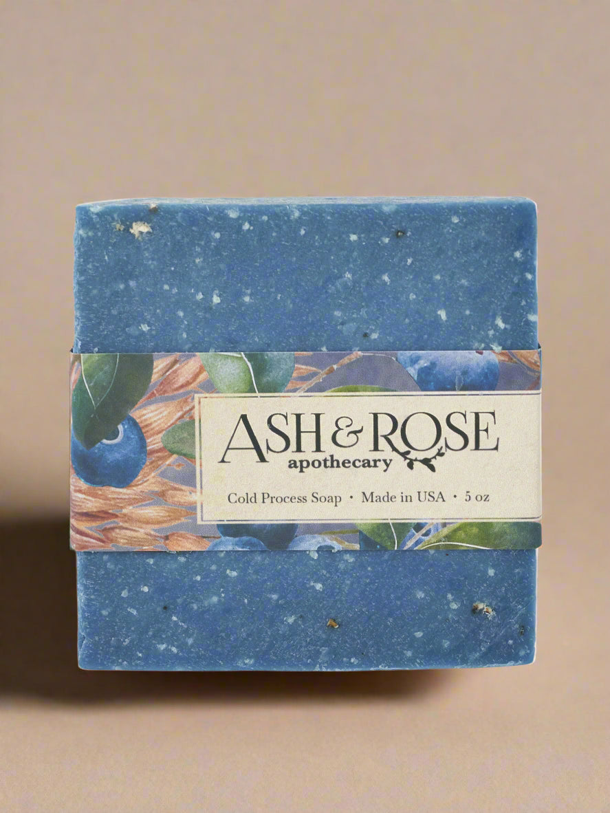 Blueberry Oat Soap Scrub Bar