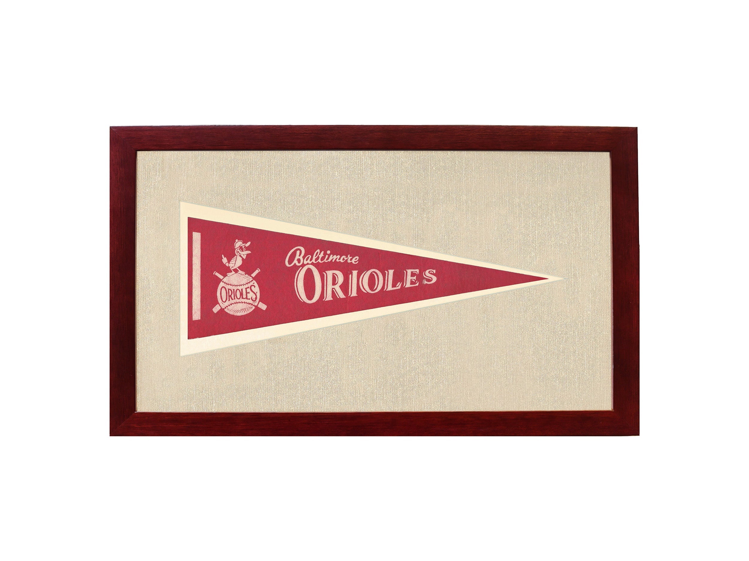 Vintage Baltimore Orioles Pennant
