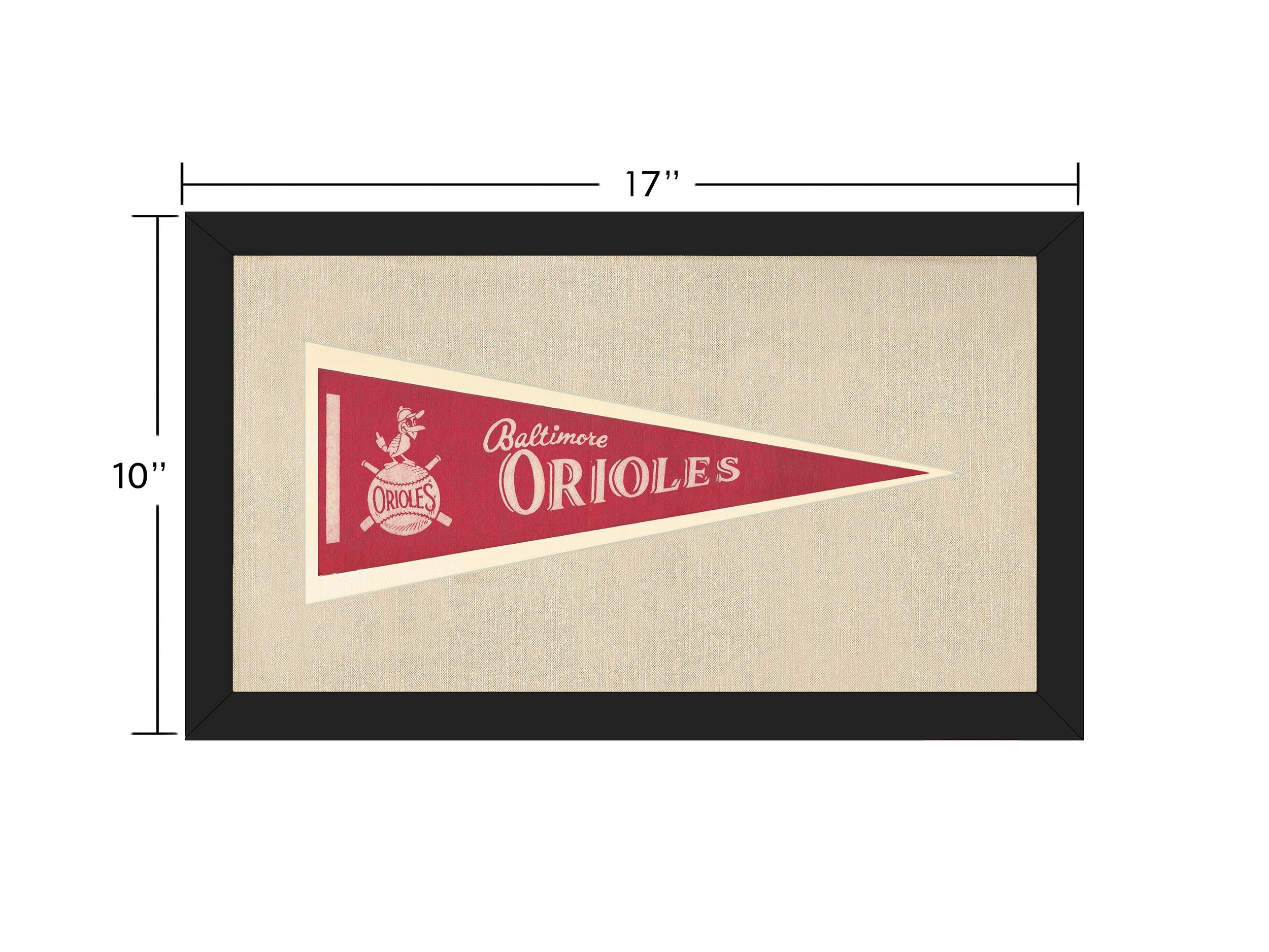 Vintage Baltimore Orioles Pennant